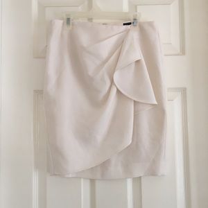 ZaraBasic White Skirt